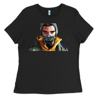 Black codfish beatbox Ladies Tee - artisFamous