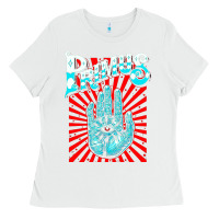 White Premium Collection Design Ladies Tee - artisFamous