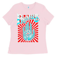 Bubblegum Pink Premium Collection Design Ladies Tee - artisFamous