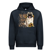 Navy life is better with a pug Urban Hoodie - JahusDesignShop