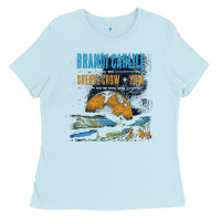 Baby Blue Brandi Carlile Poster Ladies Tee - artisFamous