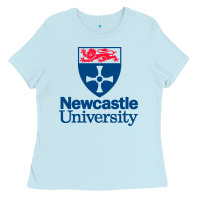 Baby Blue Newcastle Gift Ladies Tee - artisFamous
