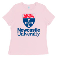 Bubblegum Pink Newcastle Gift Ladies Tee - artisFamous