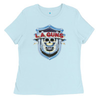 Baby Blue la guns new Ladies Tee - artisFamous