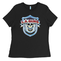Black la guns new Ladies Tee - artisFamous