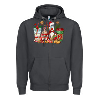 Smoke santa fuel coffee cups Zipper Hoodie - AdoDesignShop