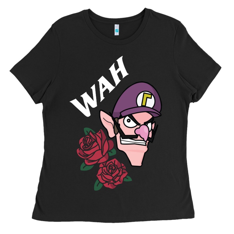 Waluigi Voice ( Wah ) Ladies Tee by artisFamous | Teevron