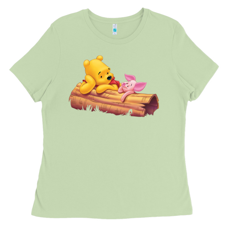 Winnie The Pooh Piglet Ladies Tee by artisFamous | Teevron