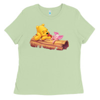 Matcha Winnie the Pooh Piglet Ladies Tee - artisFamous