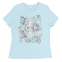 Baby Blue black sab.bath official vintage dancing skele Ladies Tee - artisFamous