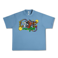 Pebble Blue mardi gras love crawfish Urban Heavy Tee - FaDigitalArtStudio