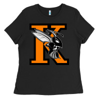 Black Kalamazoo College Ladies Tee - artisFamous