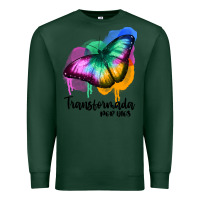 Sports Green transformada por dios Premium Sweatshirt - JahusDesignShop