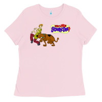 Bubblegum Pink Scooby Doo Ladies Tee - artisFamous