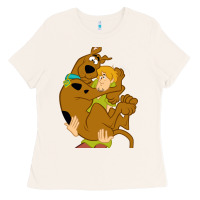 Bone Scooby Doo and Shaggy Ladies Tee - artisFamous