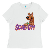 White Scooby-Doo Ladies Tee - artisFamous