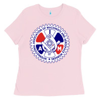 Bubblegum Pink association of machinists and aerospace workers classic Ladies Tee - artisFamous