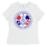 White association of machinists and aerospace workers classic Ladies Tee - artisFamous