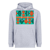Heather Grey aztec pattern background 3200x2400 Heavyweight Hoodie - AdoDesignShop