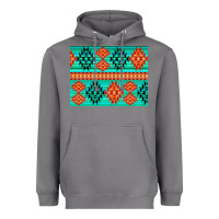 Storm aztec pattern background 3200x2400 Heavyweight Hoodie - AdoDesignShop