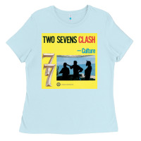 Baby Blue two sevens clash culture Ladies Tee - artisFamous