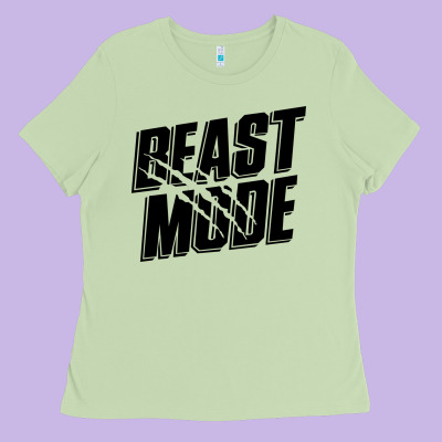 Beast Mode Classic Ladies Tee Designed By Artisfamous