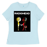 Baby Blue radio Ladies Tee - artisFamous