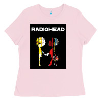 Bubblegum Pink radio Ladies Tee - artisFamous
