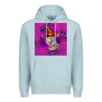Blue Mist Halloween Saanen Goat Premium Hoodie - LillyAllenDesigns