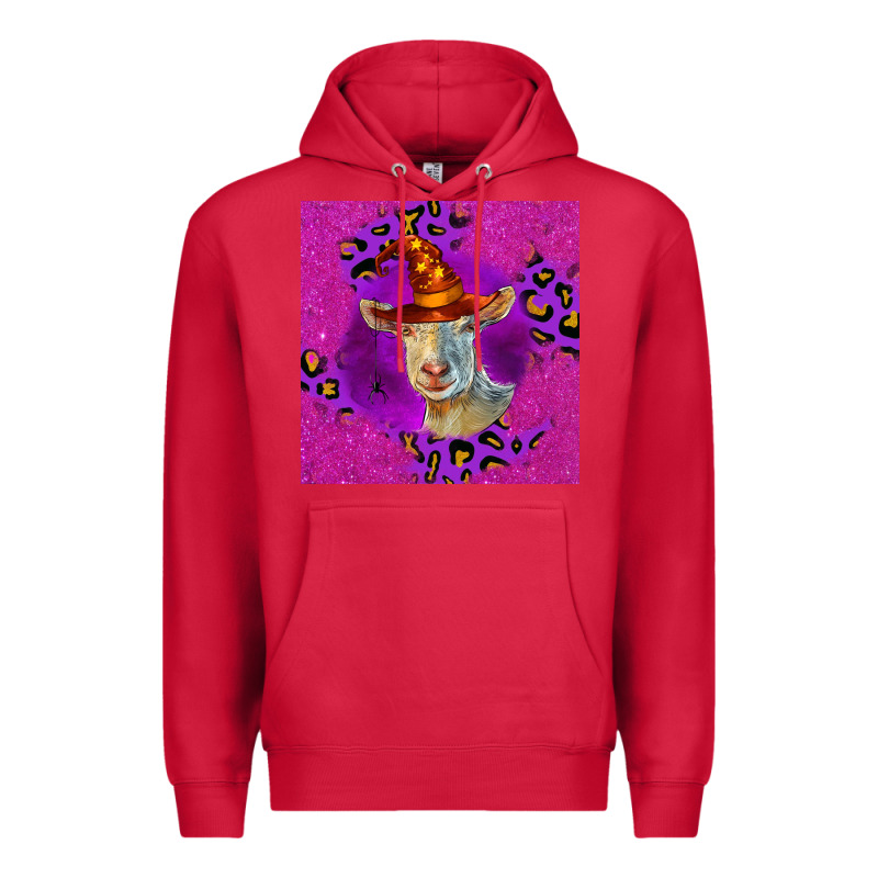 Halloween Saanen Goat Premium Hoodie by LillyAllenDesigns | Teevron