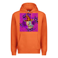 Carrot Halloween Saanen Goat Premium Hoodie - LillyAllenDesigns