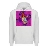 Dove Grey Halloween Saanen Goat Premium Hoodie - LillyAllenDesigns