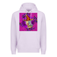 Lilac Halloween Saanen Goat Premium Hoodie - LillyAllenDesigns