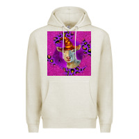 Oatmeal Heather Halloween Saanen Goat Premium Hoodie - LillyAllenDesigns