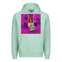 Seafoam Halloween Saanen Goat Premium Hoodie - LillyAllenDesigns