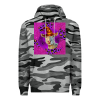 Slate Camo Halloween Saanen Goat Premium Hoodie - LillyAllenDesigns