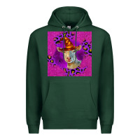 Sports Green Halloween Saanen Goat Premium Hoodie - LillyAllenDesigns