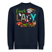 Navy lunch lady crew Heavyweight Sweatshirt - AdoDesignShop