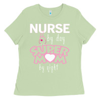 Matcha nurse by day super mom by night Ladies Tee - artisFamous