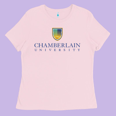 Chamberlain College Ladies Tee Designed By Artisfamous