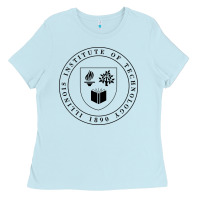 Baby Blue Illinois Institute of Technology College Ladies Tee - artisFamous