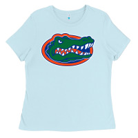 Baby Blue gators gator Ladies Tee - artisFamous