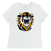 White fort hays tigers Ladies Tee - artisFamous