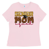 Bubblegum Pink Senior mom squad Ladies Tee - CowGirlArtShop