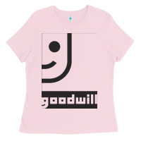 Bubblegum Pink goodwill classic Ladies Tee - artisFamous