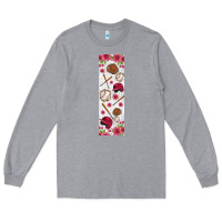 Heather Grey baseball pen wraps Long Sleeve Tee - BundleAndBundleShop