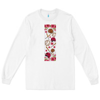White baseball pen wraps Long Sleeve Tee - BundleAndBundleShop