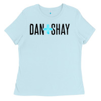 Baby Blue dan+shay Ladies Tee - artisFamous