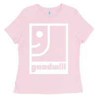 Bubblegum Pink goodwill classic Ladies Tee - artisFamous