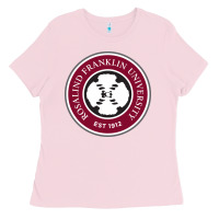 Bubblegum Pink Rosalind Franklin College of Medicine and Science Ladies Tee - artisFamous